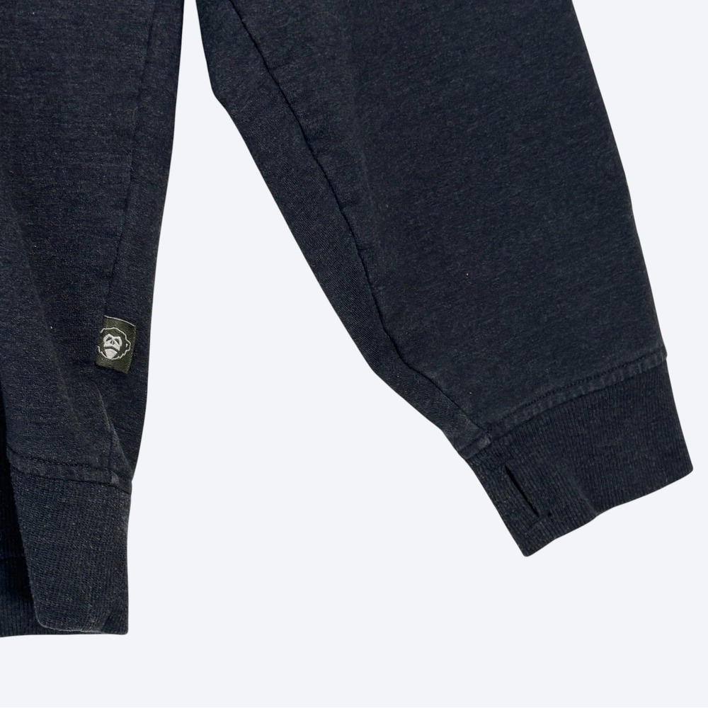 Howler Brothers Navy Hooded Pullover with Purple, Teal & Magenta Stripes - Picture 7 of 11